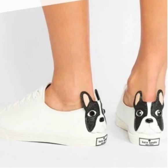 kate spade Shoes - Kate Spade Lucie French Bulldog Sneakers